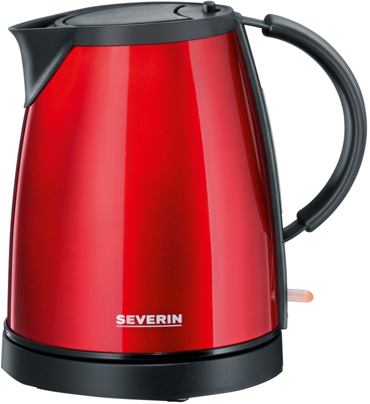 Severin WK 9730 Elektrikli Çaydanlık 1350 W 1 L Metalik Kırmızı