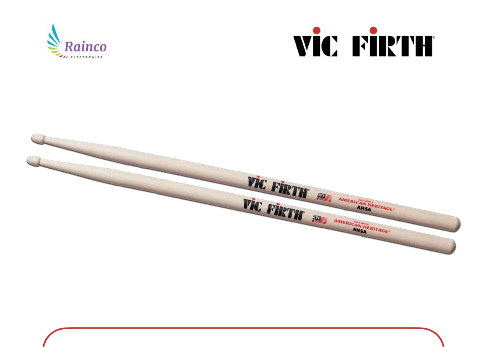 Vic Firth American Heritage 5A Baget 16 inç Akçaağaç