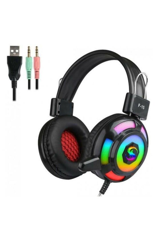 Kubite F15 Işıklı RGB Oyuncu Kulaklik