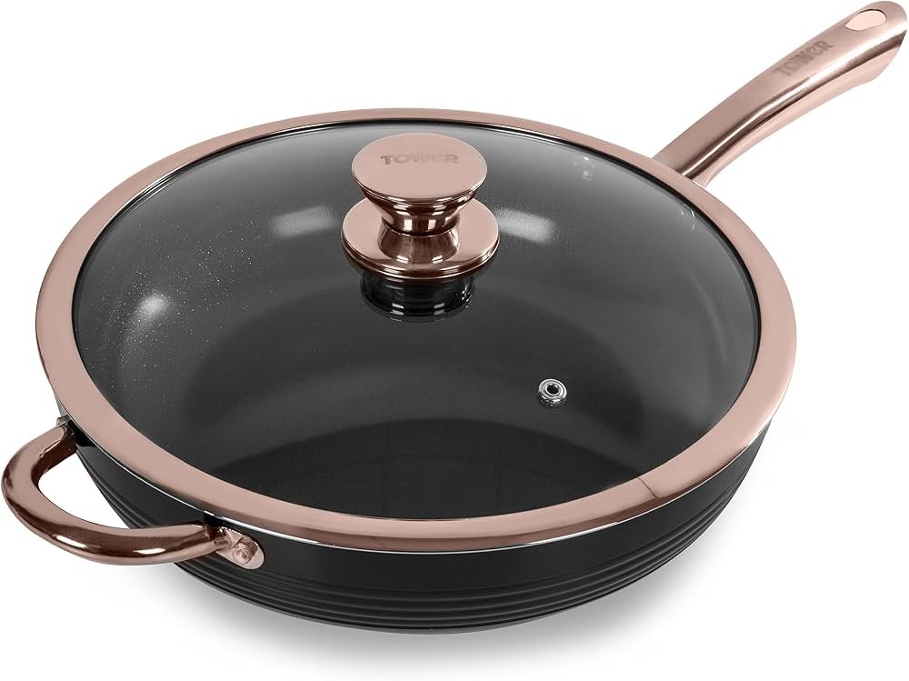 Tower Linear Rose Gold 28 cm Multi-Pan T800003RB