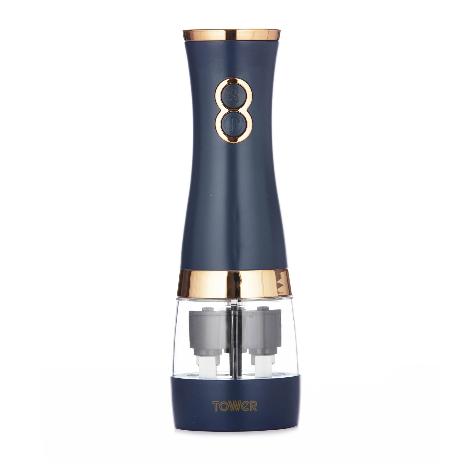 Tower Cavaletto T847004MNB Elektrikli Tuz ve Biber Değirmeni
