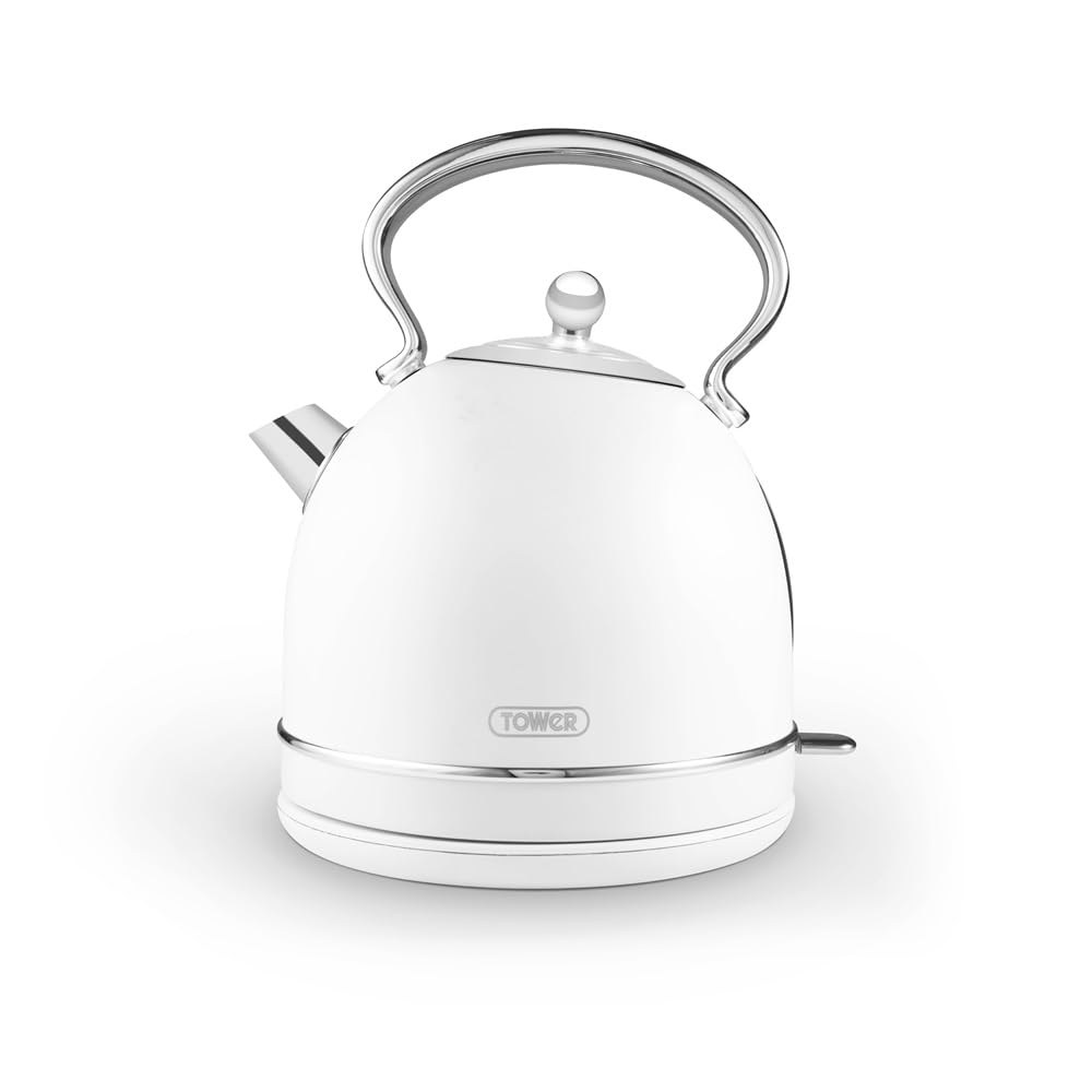 Tower Heritage Dome T10076WHT Su Isıtıcısı 1,7 L 3 kW