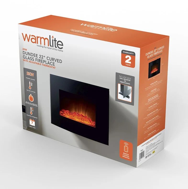Warmlite Dundee WL45056BF 2000 W Elektrikli Soba