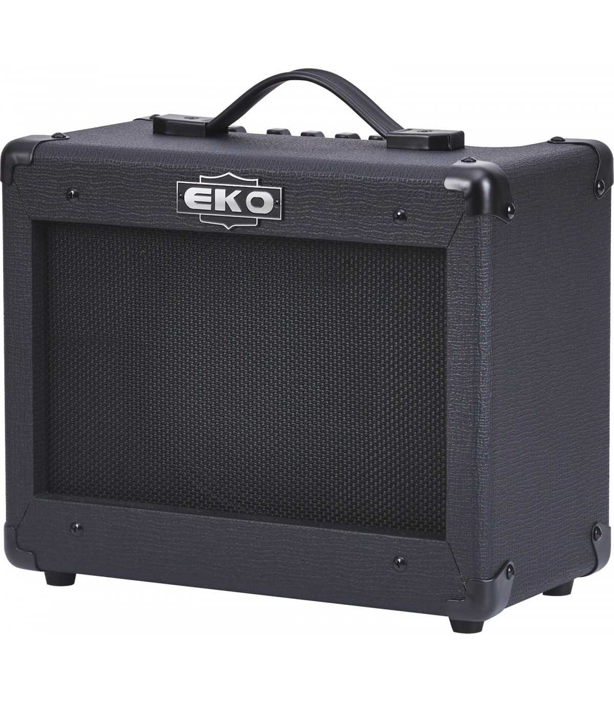 Eko Stealth Black G-BS15 Electric Guitar Amplifier 15 W