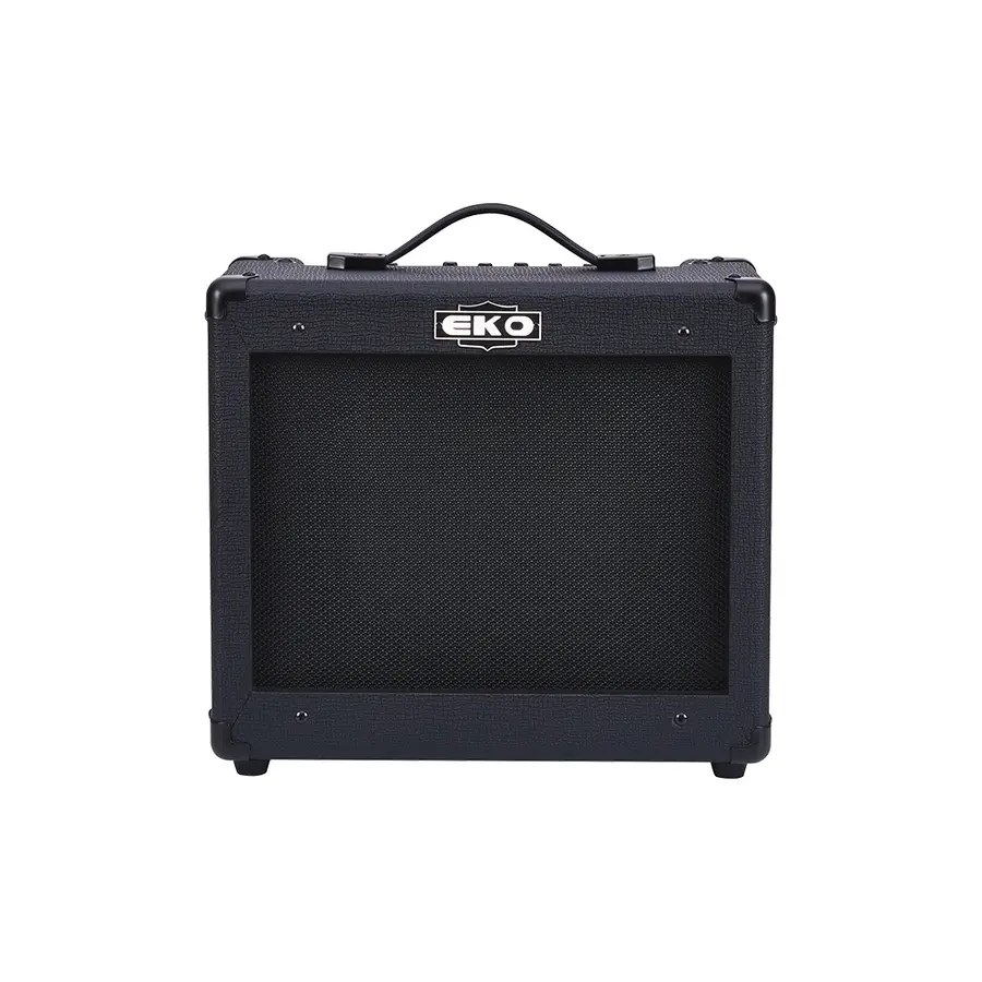 Eko Stealth Black G-BS25 25 W Electric Guitar Amplifier
