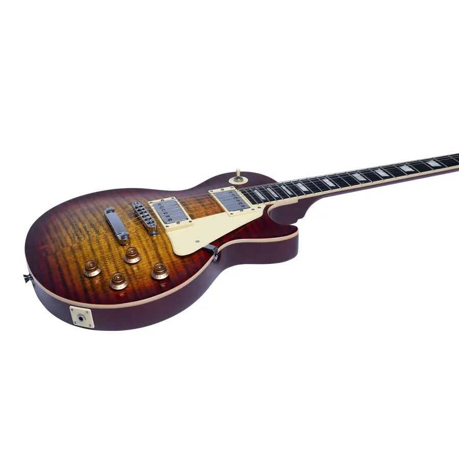Eko LS-300 Les Paul электрогитара Cherry Sunburst, 630 мм