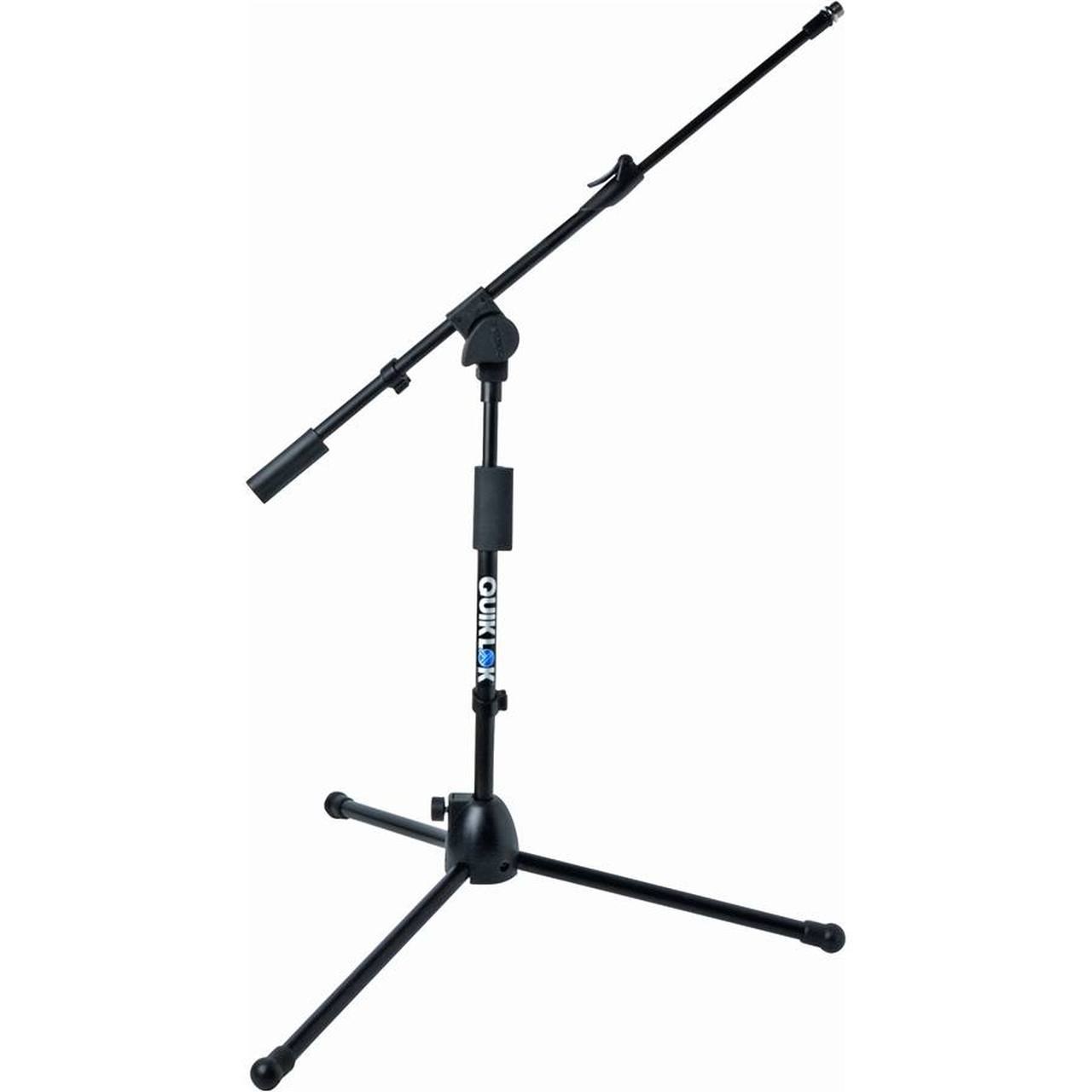Quik Lok A/306 Kısa Teleskopik Boom Mikrofon Standı 41.9–48.9 cm Siyah