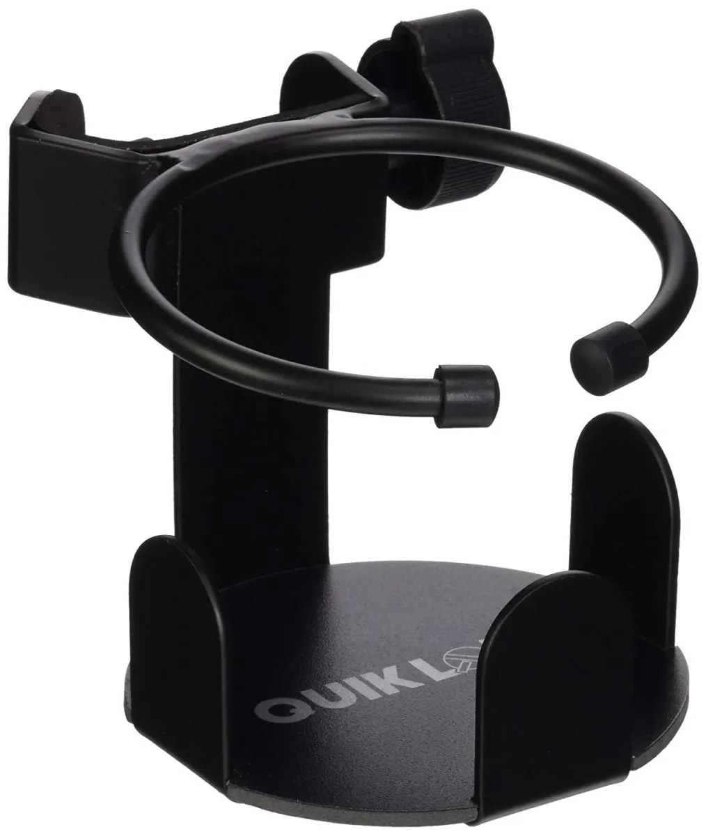 Quik Lok MS/326 Kelepçeli İçecek Tutucu Siyah