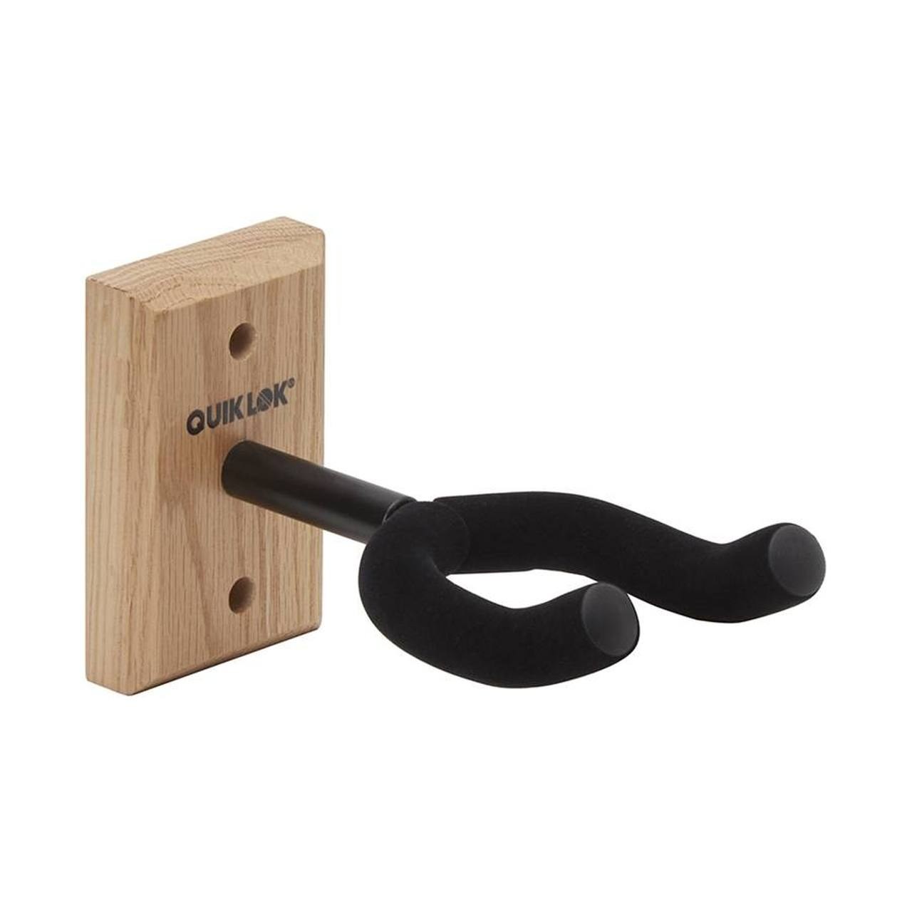 Quik Lok GSW-001 Ahşap Tabanlı Gitar ve Bas Gitar Duvar Askısı