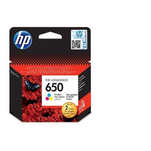 HP 650 KRT Renkli Kartuş CZ102A