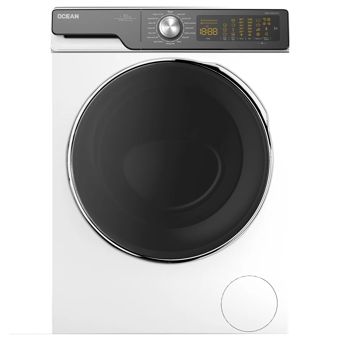 Ocean Vintage Retro Aesthetic Style WFOI 12104 WT Z 7 10 kg 1200 rpm Beyaz Çamaşır Makinesi