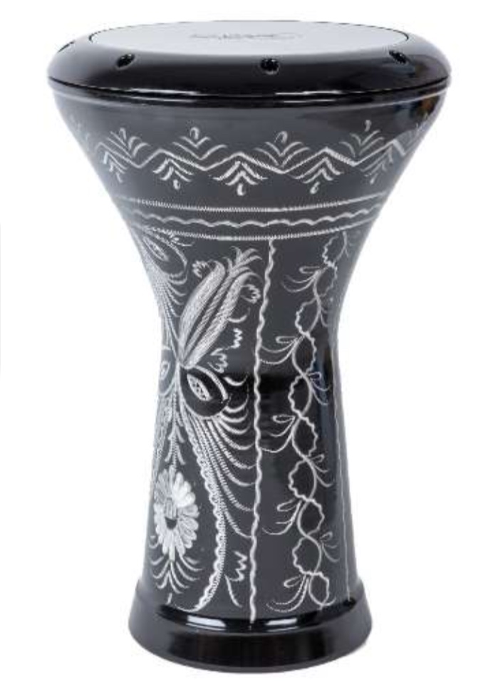 Donizetti Egyptian Darbuka 43 cm Black Pattern