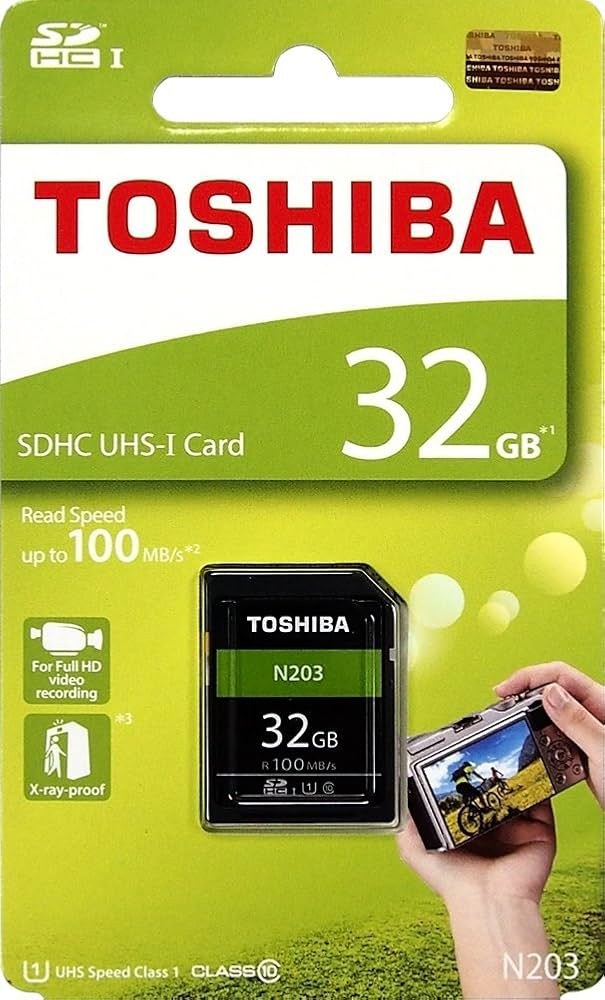Toshiba SDHC 32 GB Memory Card