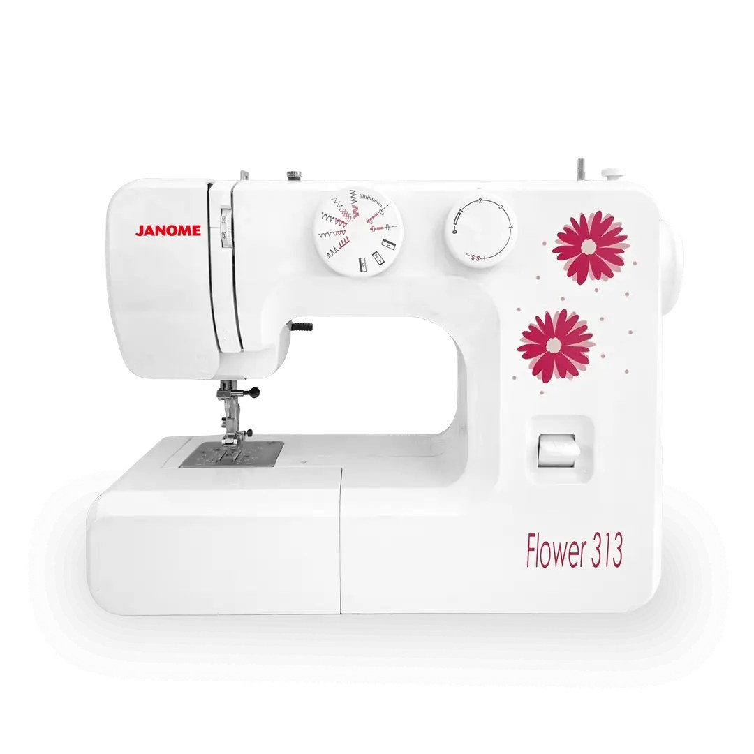Janome Flower 313 Sewing Machine, 13 Stitch Functions