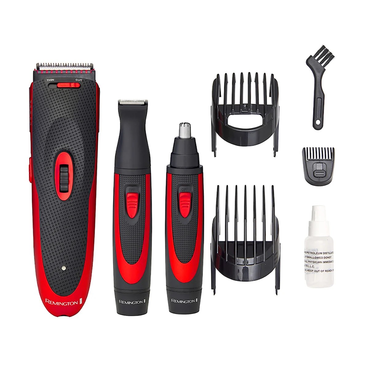 Remington The Works Gift Pack - Red Hair Clipper Kit Saç Kesme Seti