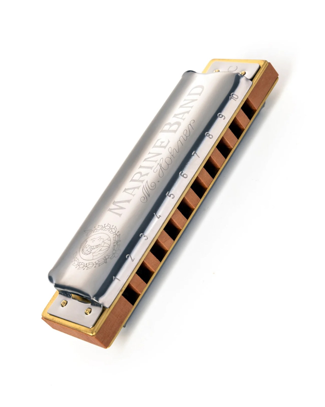 Hohner Marine Band 1896/20 C Diatonic Harmonica, Key of C