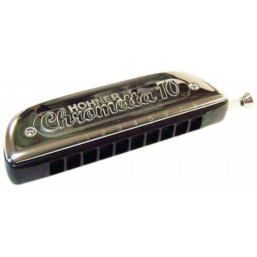 Hohner Chrometta 10 Kromatik Mızıka C Ton 10 Delik