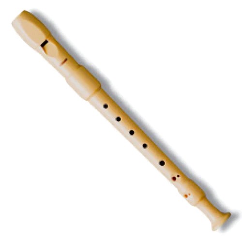 Hohner B9517 Melody Line C-Soprano Recorder, 2-Piece, Ivory, Baroque