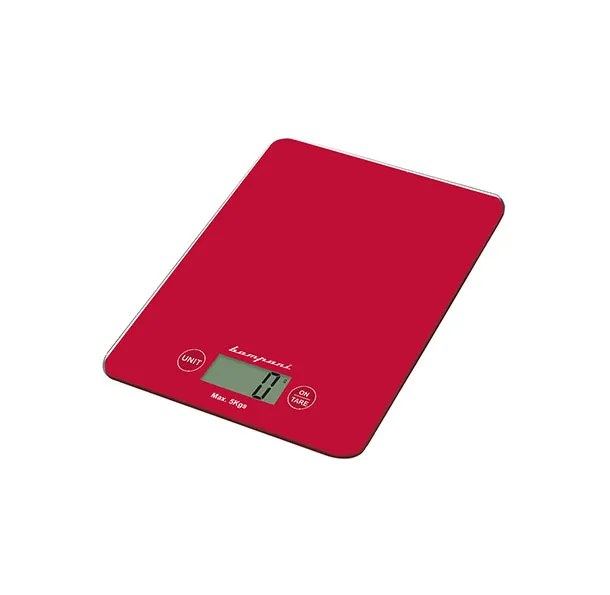 Bompani BOB05RA Digital Kitchen Scale 5 kg Red