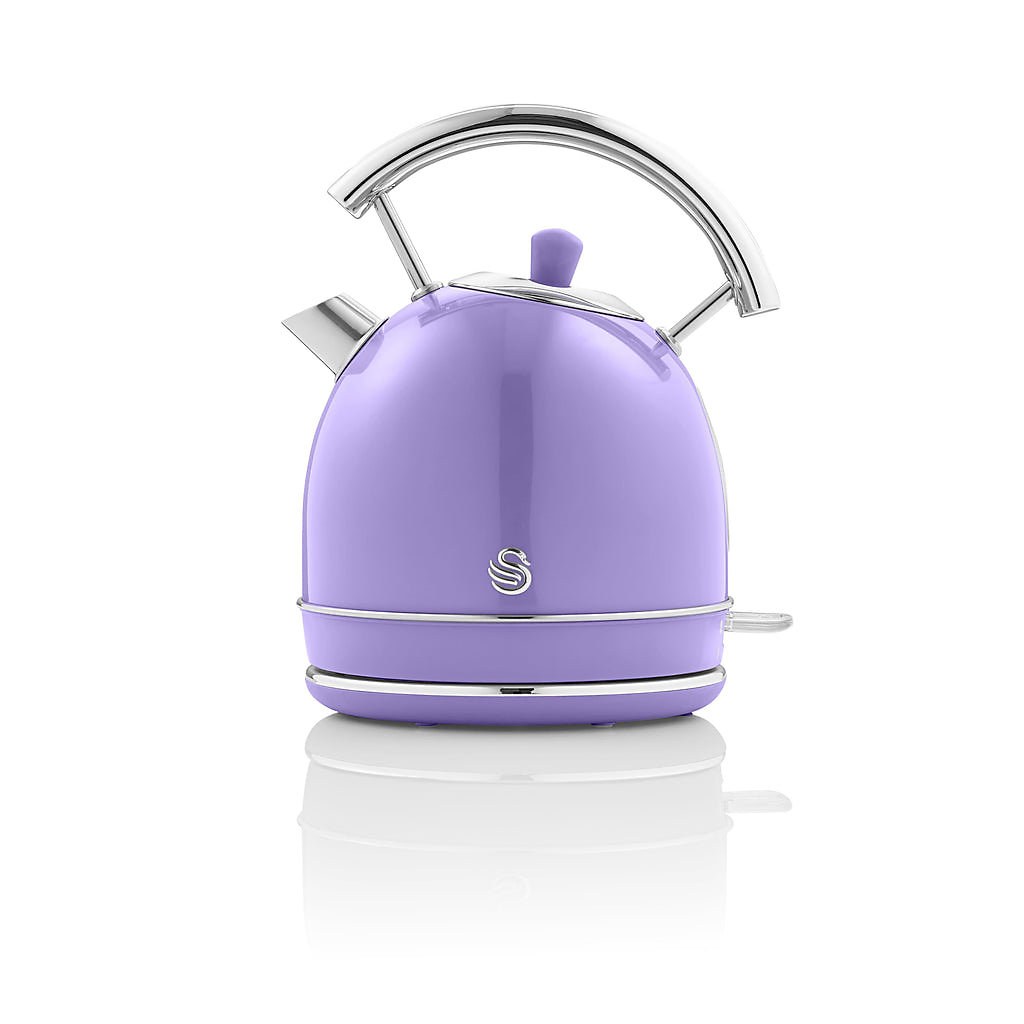 Swan Retro Dome 1,8 L 3000 W Su Isıtıcısı Mor