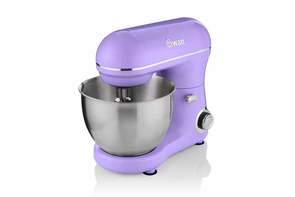 Swan Retro 800 W Stand Mikser 4 L Mor