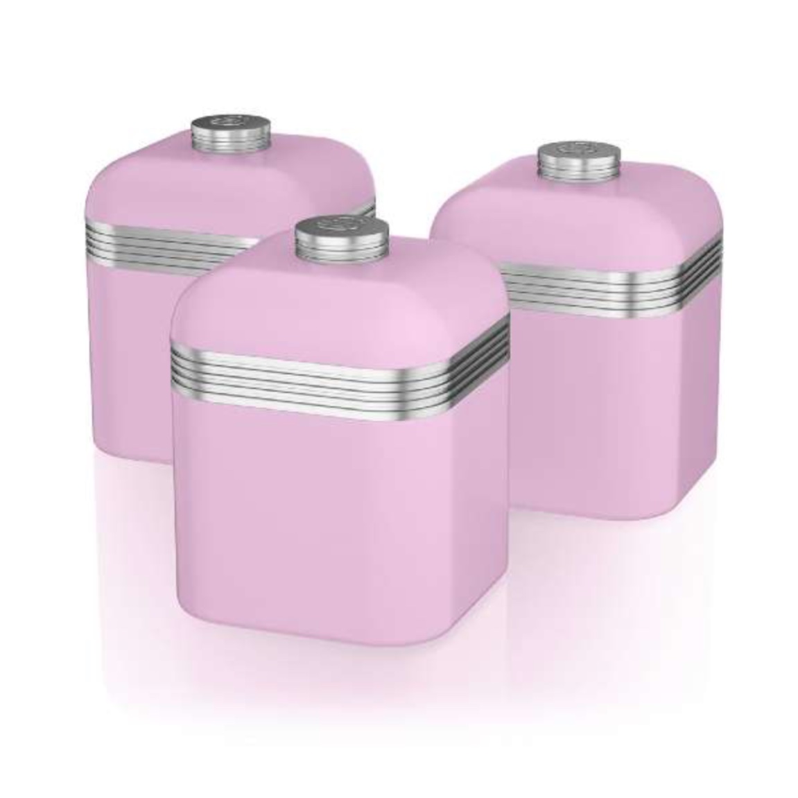 Swan Retro Canister Set of 3 SWKA1020, 1 л каждая
