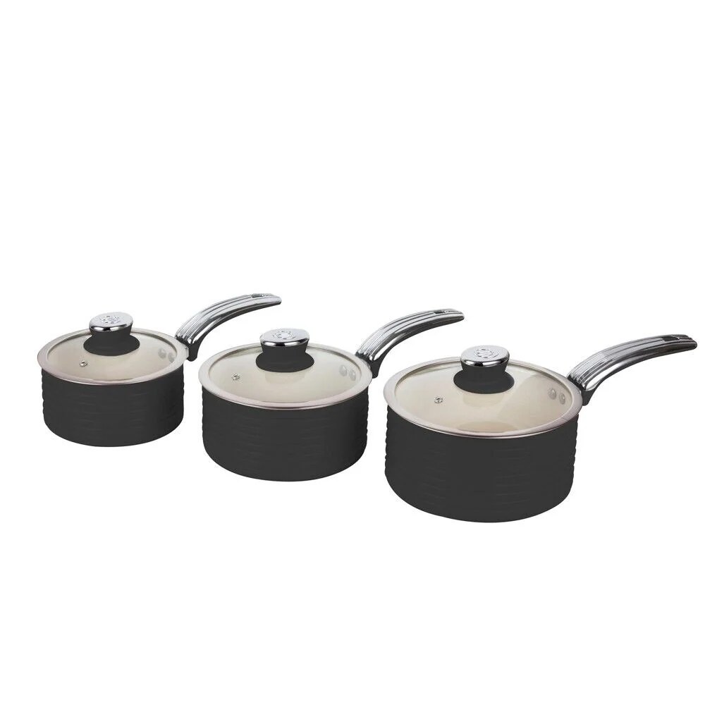 Swan Retro 5 Piece Pan Set 5 Parça Tencere ve Tava Seti