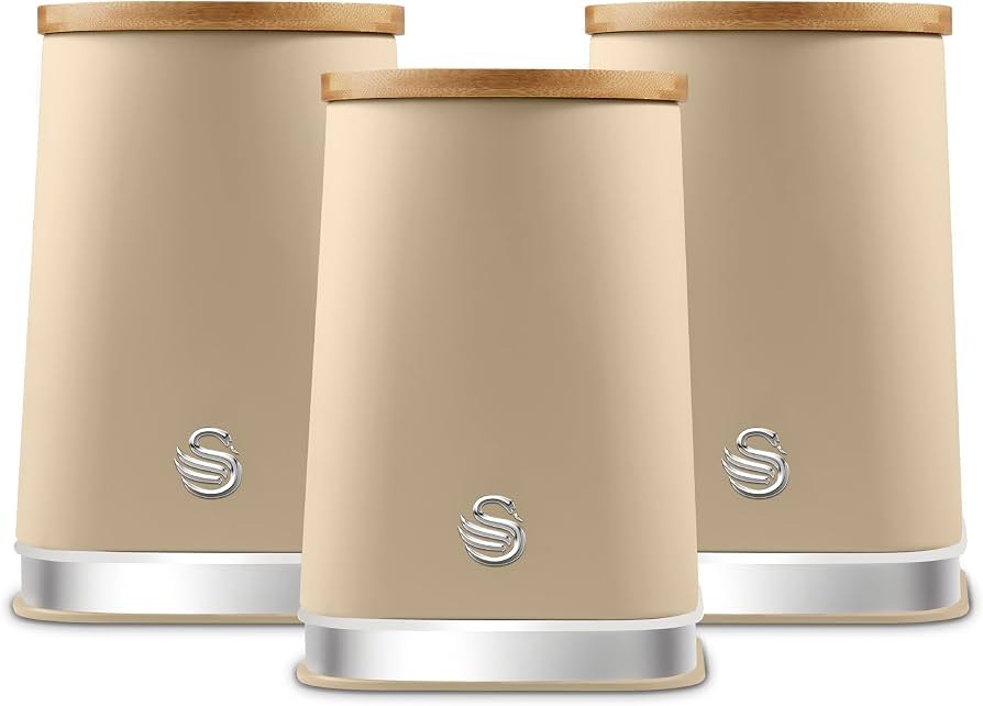 Swan Nordic SWKA18524 — набор из 3 контейнеров для хранения, 1,3 л