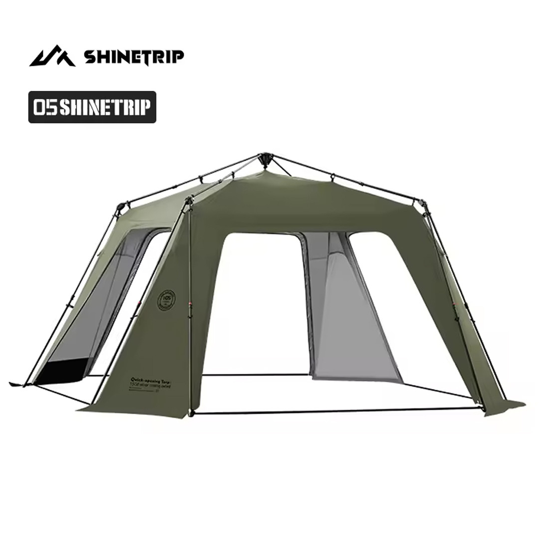ShineTrip #05 Serisi Otomatik Kubbe Canopy - Yeşil
