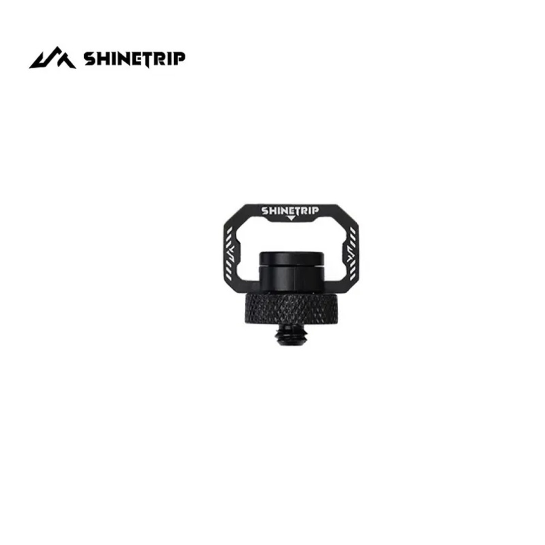 ShineTrip ST-6 Serisi 1/4 Vida Döner Askı Halkası - Siyah