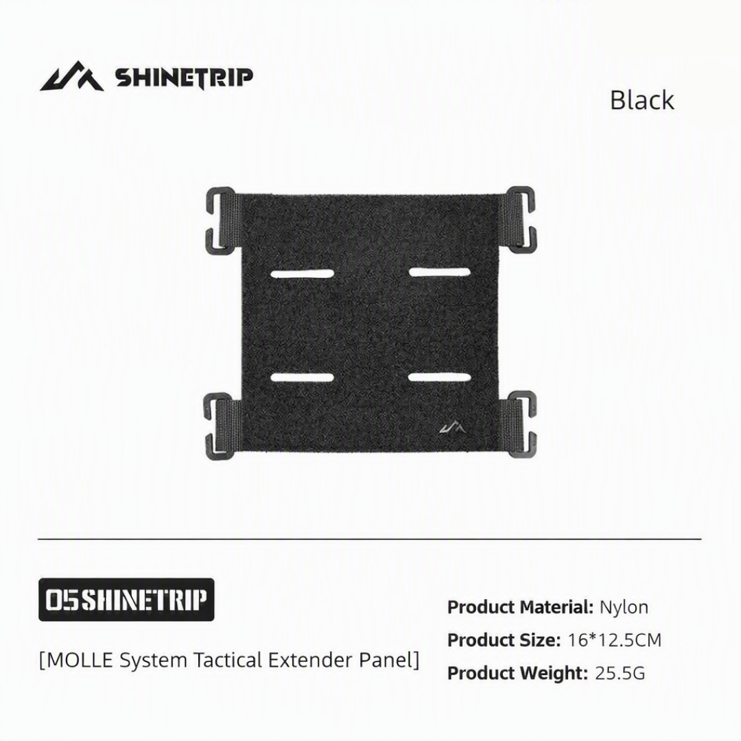 SHINETRIP ST-05 Serisi MOLLE Sistem Cırtlı Genişletme Tabanı