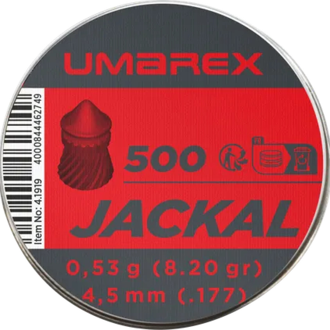 Umarex Jackal Pelletleri (4,5 mm, 500’lü Paket)