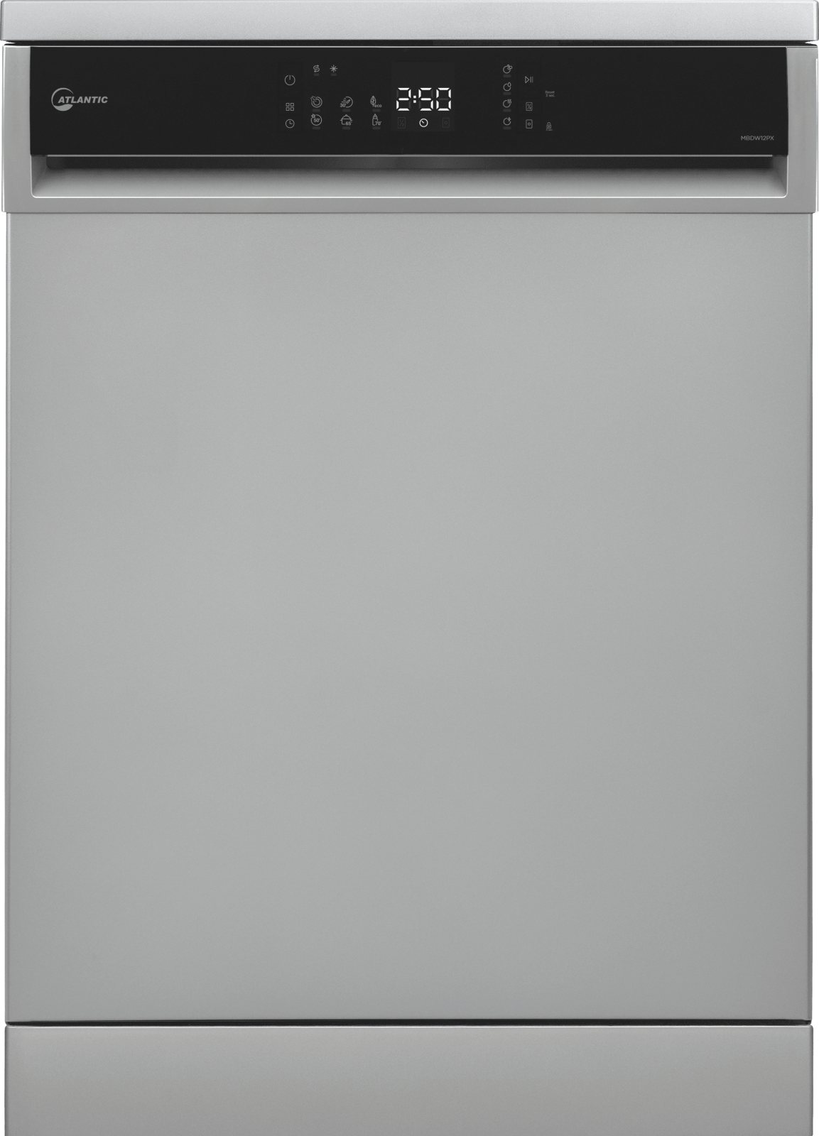 Atlantic MBDW12PX Bulaşık Makinesi Silver