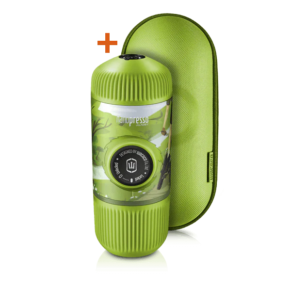 WACACO Nanopresso Spring Journey Espresso Makinesi + Sert Taşıma Çantası