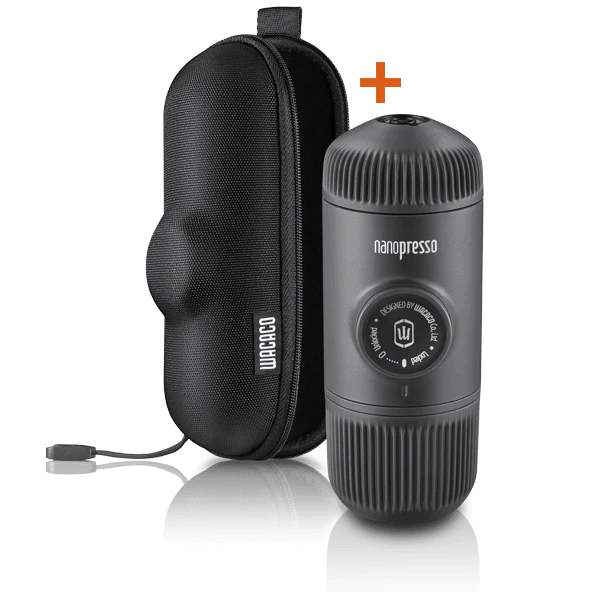 WACACO Nanopresso Gri Espresso Makinesi +Sert Taşıma Çantası