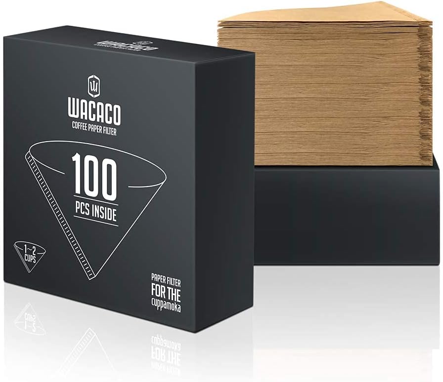WACACO Cuppamoka Kağıt Filtre Seti 100'lü