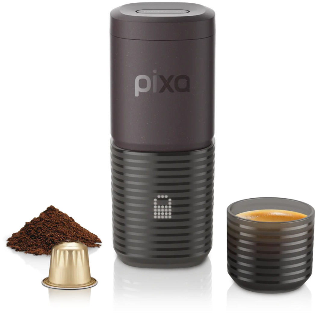 WACACO Pixapresso Dark Burgundy Koyu Bordo Espresso Kahve Makinesi