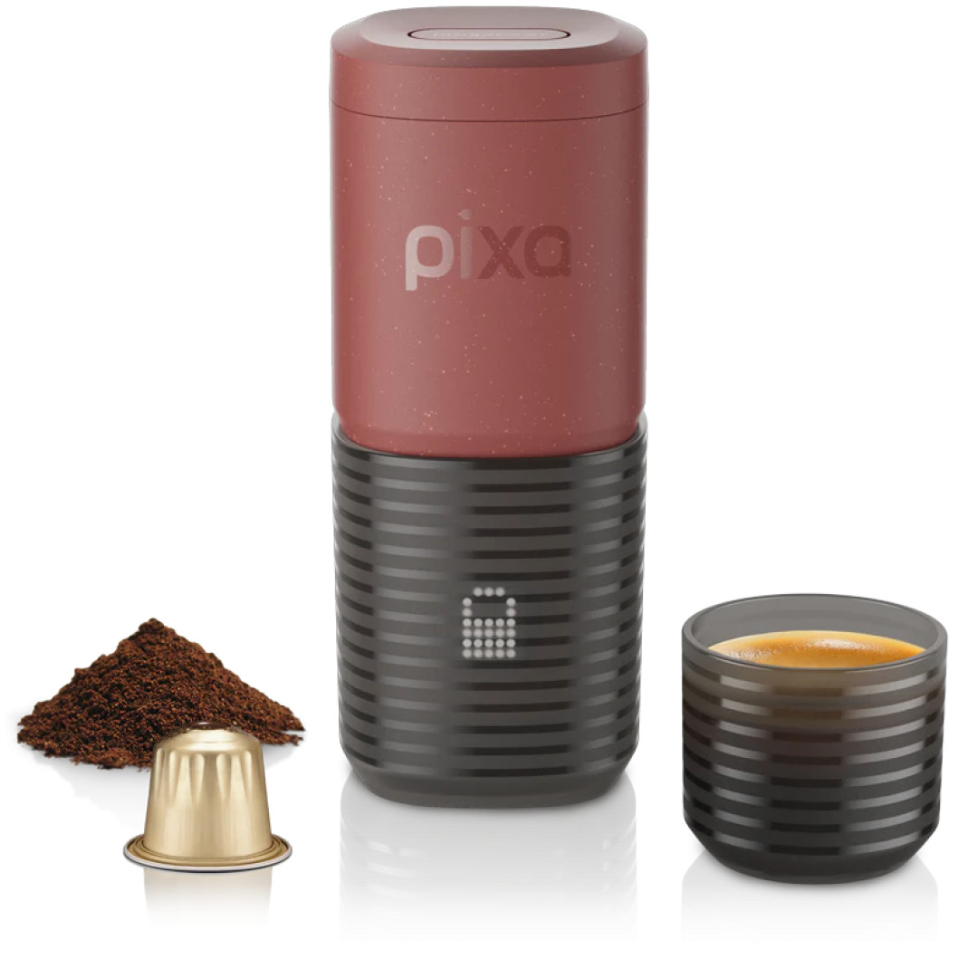 WACACO Pixapresso Tuscan Red Kırmızı Espresso Kahve Makinesi