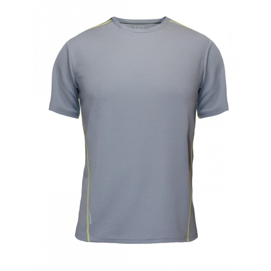 SIVUGIN Dry Touch Erkek T-Shirt Kısa Kollu Gri