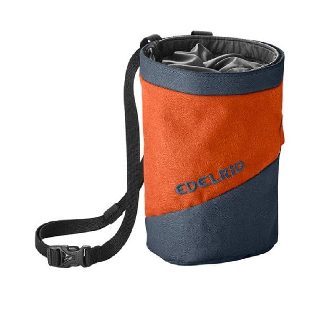 Edelrid Chalk Bag Splitter Twist, safran