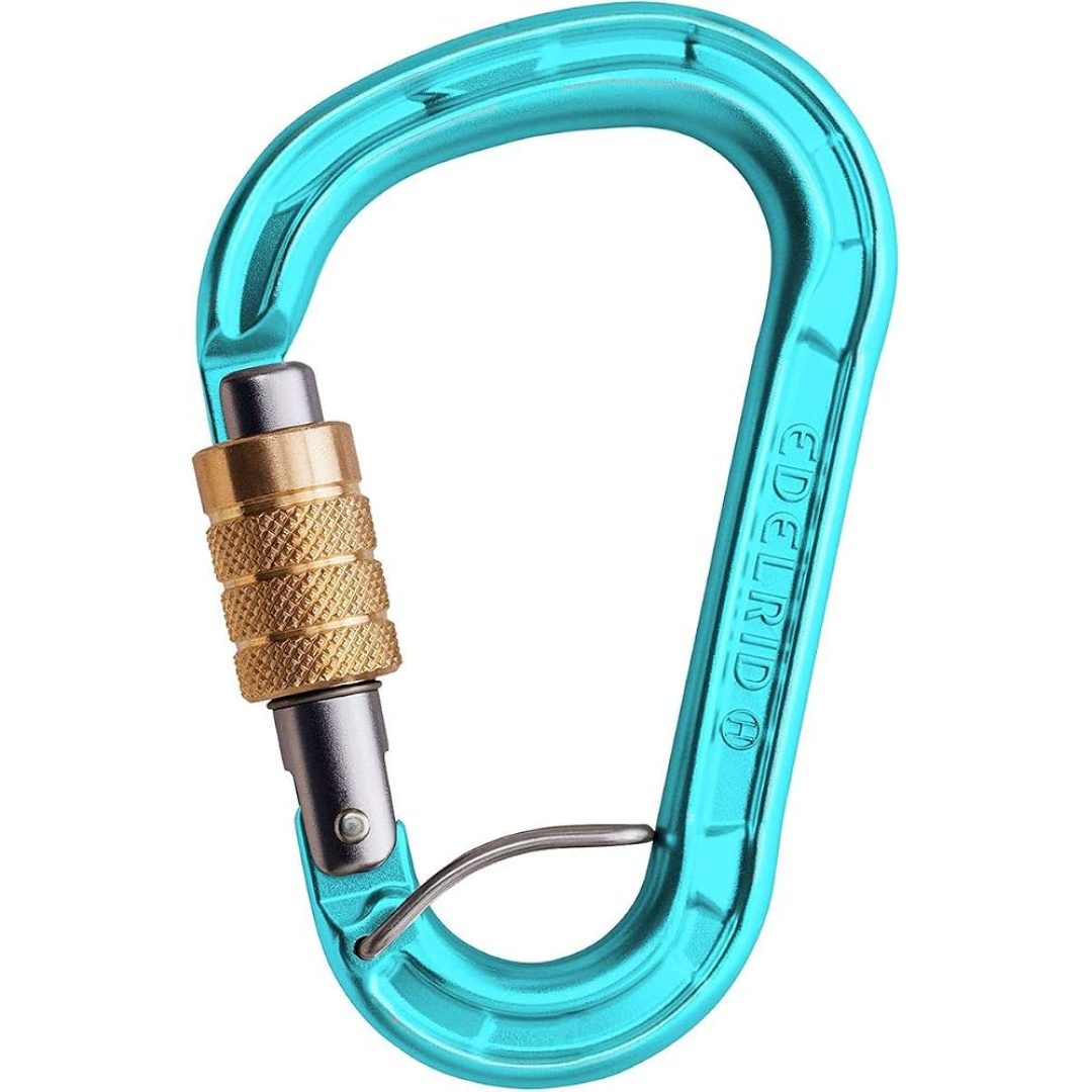 Edelrid HMS Magnum Screw FG Kilitli HMS Karabina - Buz