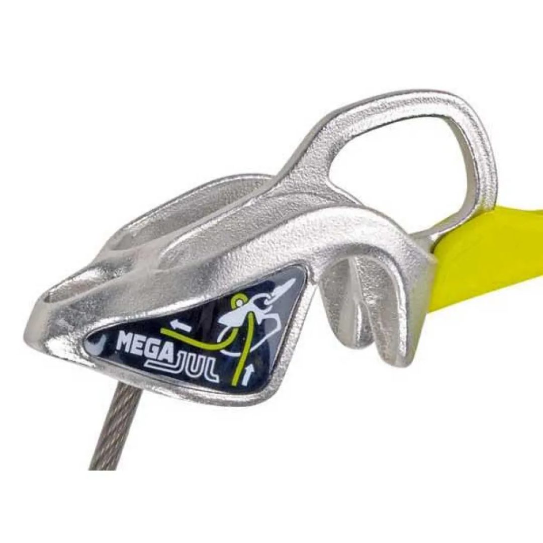 Edelrid Mega Jul Emniyet ve İniş Aleti Seti - Gri/Yeşil