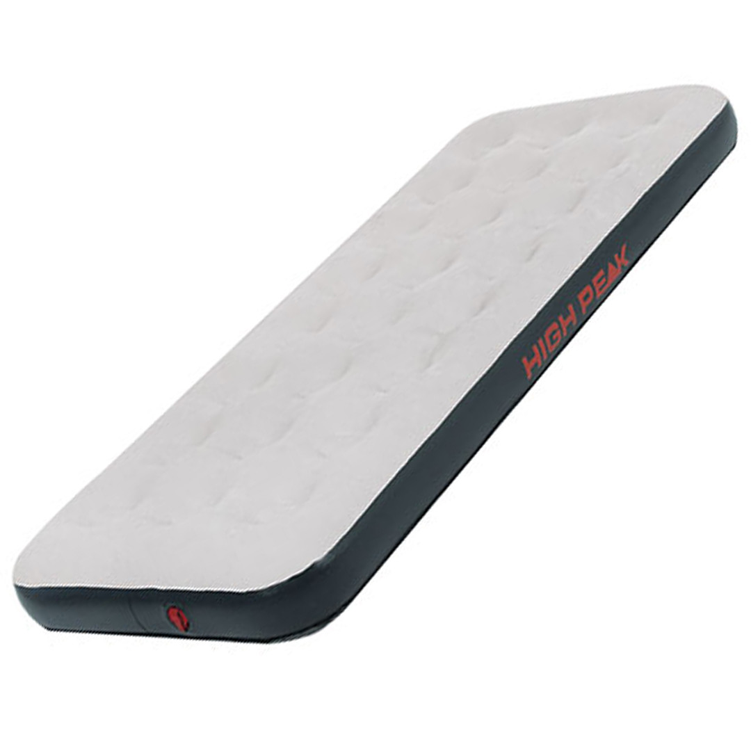 High Peak Tek Kişilik Havalı Yatak Açık Gri/Koyu Gri
