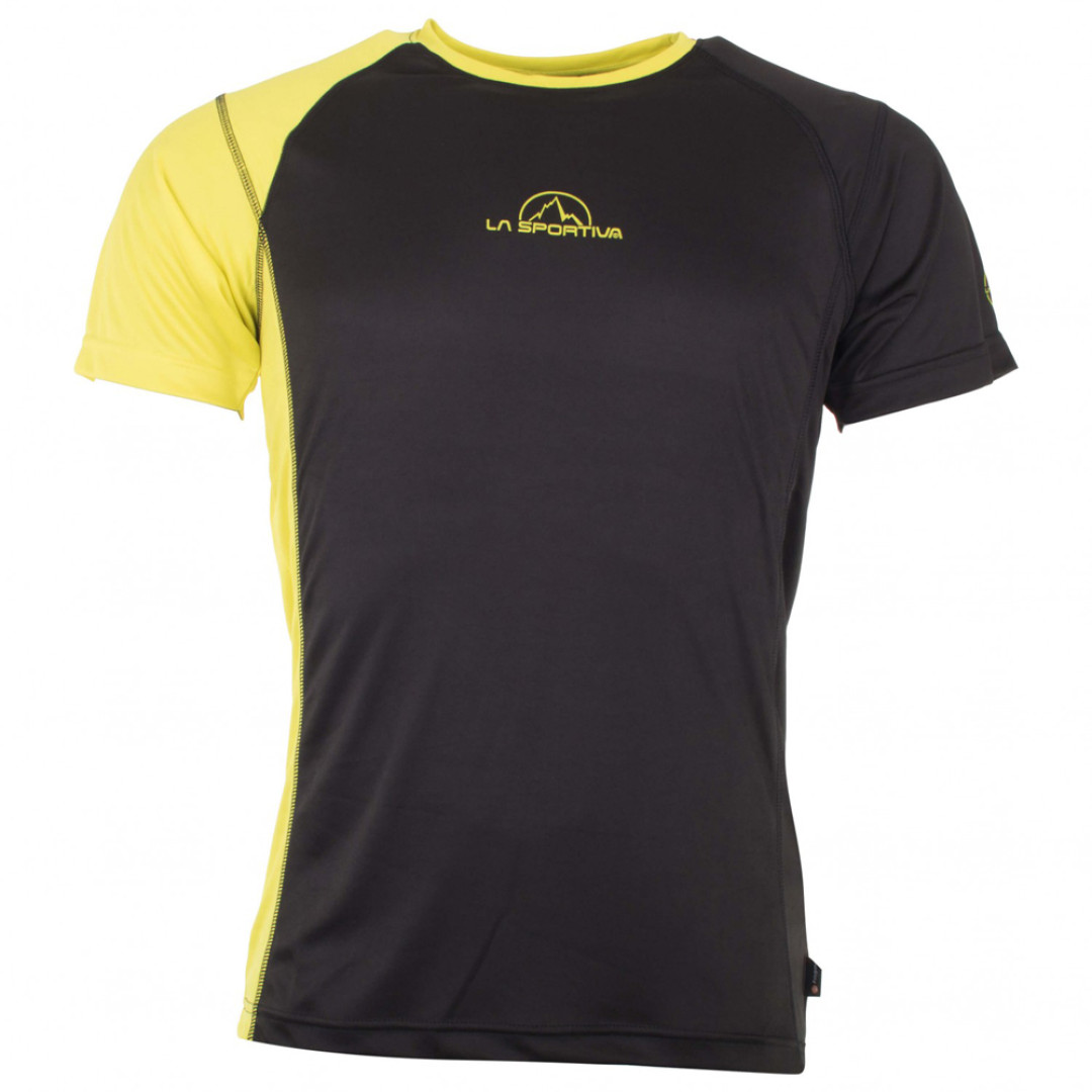 La Sportiva MR Event Tee Woman — женская футболка, серно-чёрная