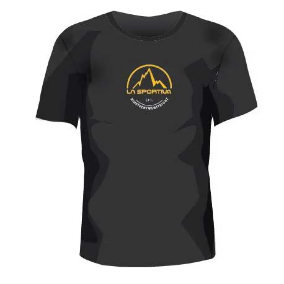 La Sportiva 4977602624 футболка — чёрная