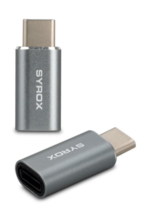 Syrox Lightning UÇ Giriş/type-C DT17