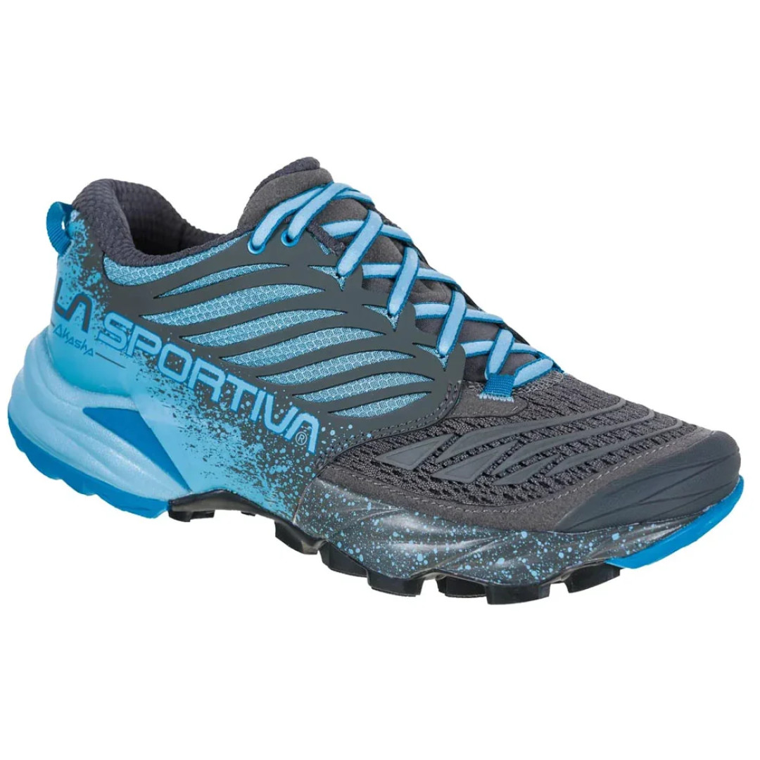 La Sportiva Akasha Woman женские кроссовки для трейлраннинга — Carbon Pacific Blue