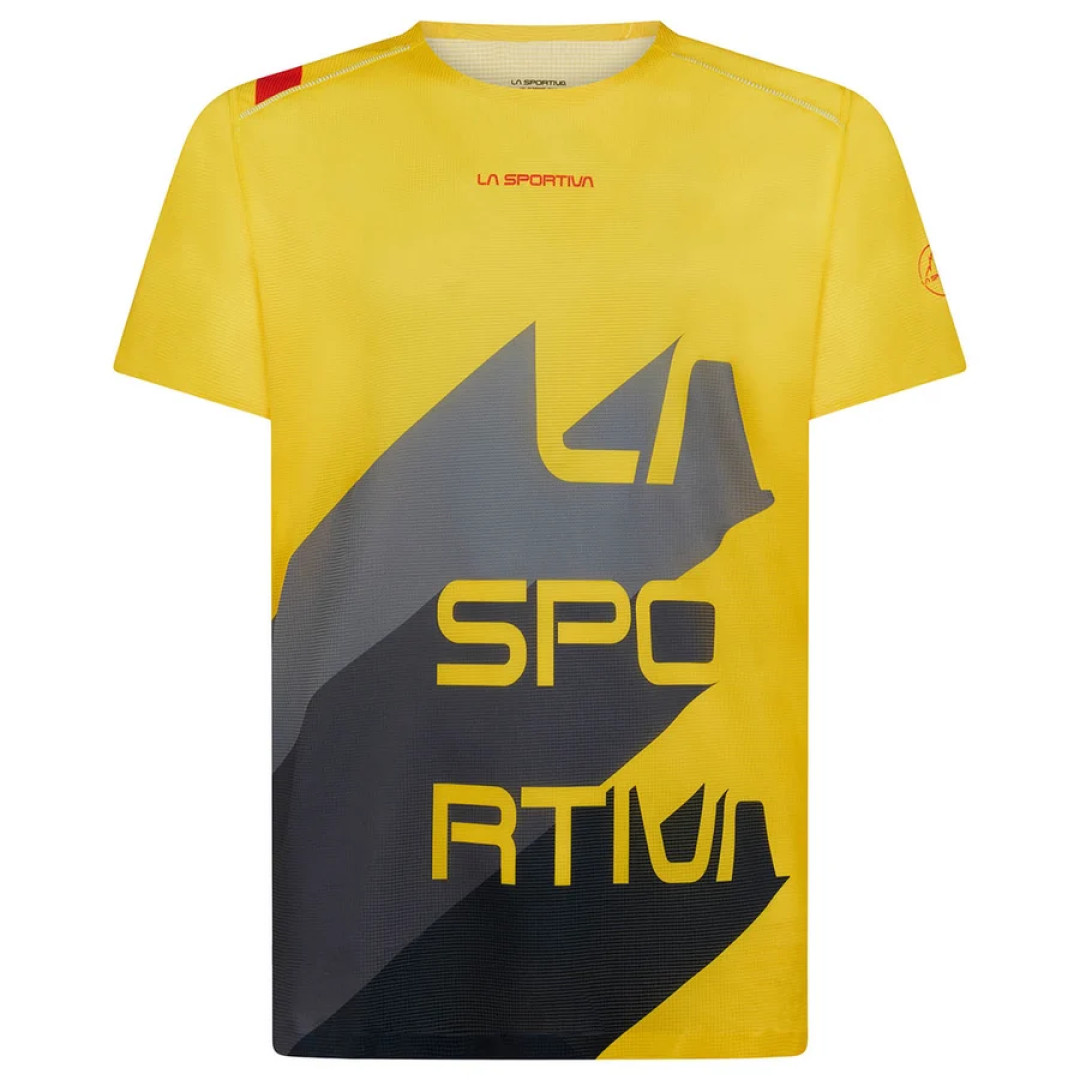 La Sportiva Stream T-Shirt - Sarı Karbon
