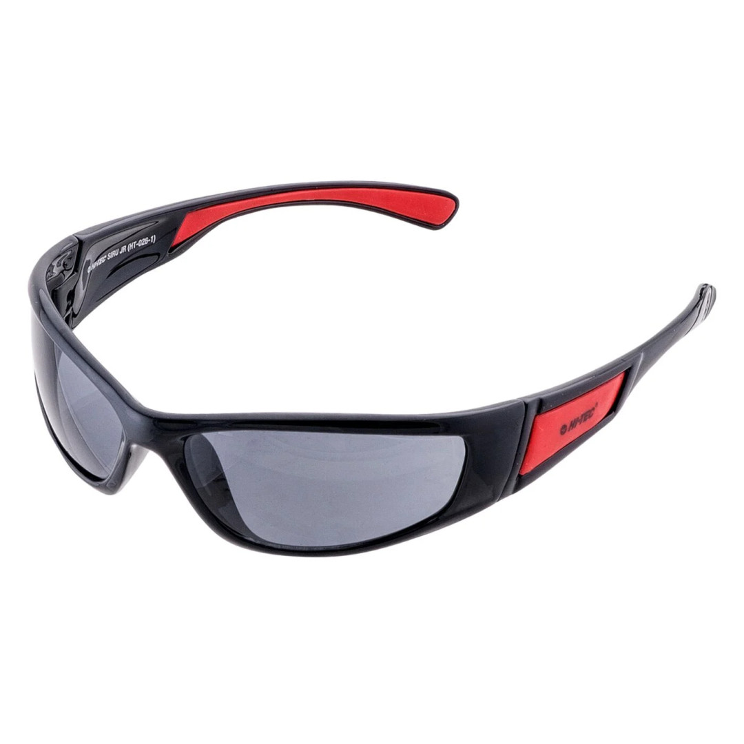 Martes Siru Jr Kids' Sunglasses, Glossy Black/Red
