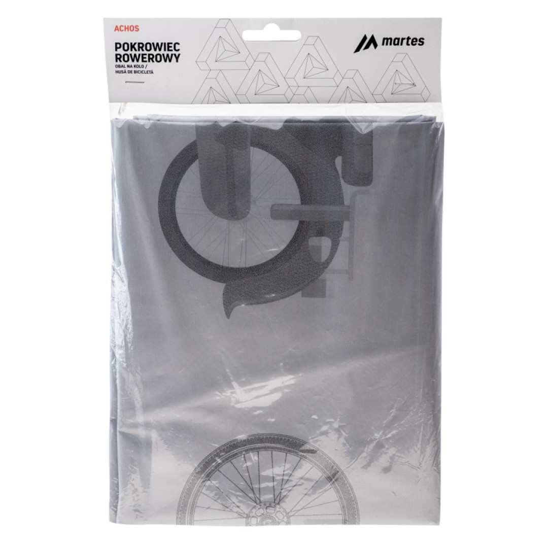 Martes Achos Bicycle Cover - Silver/Black